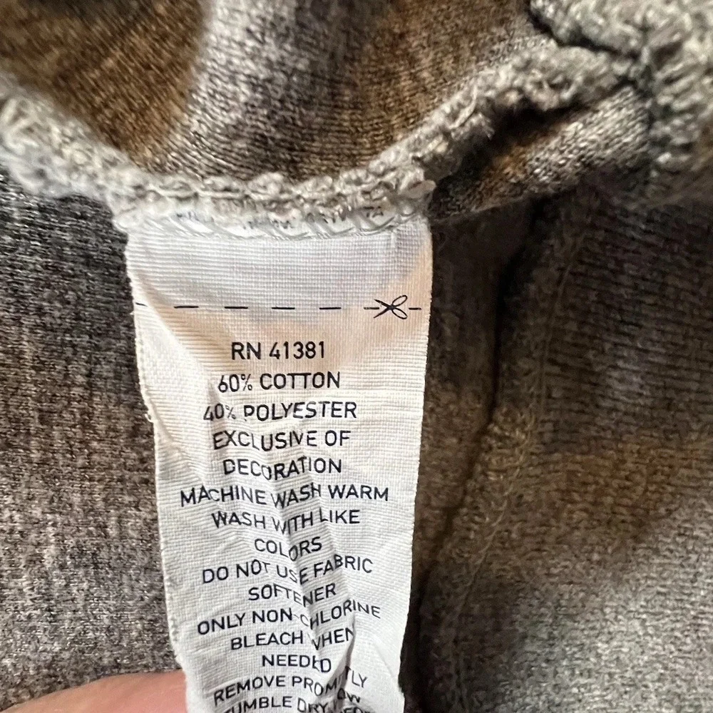 Polo Ralph Lauren Performance Gray Zip Hoodie Sweatshirt Mens‎ Size XXL